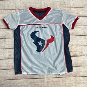NFL Houston Texans Youth Large Flag Football Jersey Reversible Official NFL FLAG